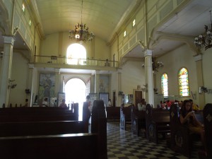 The church in Talisay is very beautiful:  it was built by the Recollects, who arrived in the Islands in 1606.
