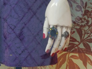 Mannequin's Hand: Prada or Gucci or Ferragamo, Not Sure Which